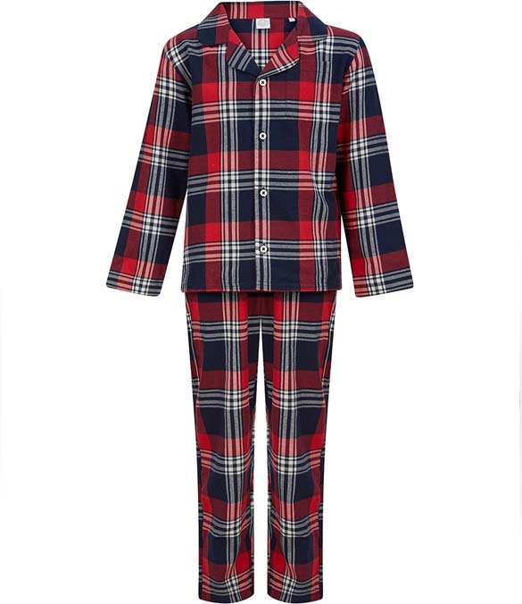 SF Minni Kids Tartan Lounge Set